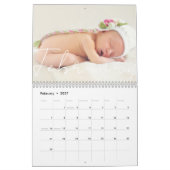 2026 Aangepaste wandkalender | Familiefotogift Kalender (Feb 2027)