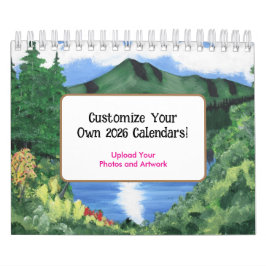2026 Aanpasbare Kalender - Upload Uw Foto's