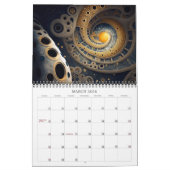 2026 Abstracte Kosmos Surreal Space Art Kalender (Mar 2026)