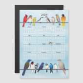 2026 achtertuin vogels kalender (Voorkant / Achterkant)