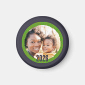 2026 Add Photo New Year Magnet (Voorkant)