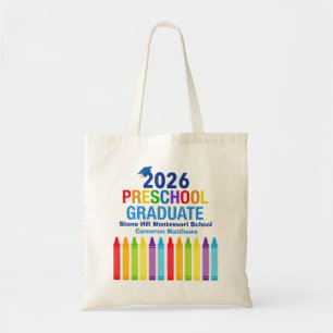 2026 Afgestudeerde Peuter Creatieve Afstudeergesch Tote Bag