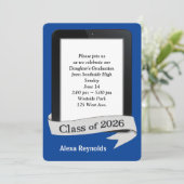 2026 Afstudeer Electronic Tablet Feest   Kaart (Staand voorkant)