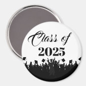 2026 Afstudeer Jaar Verander Aangepaste kleur Magneet (Voorkant / Achterkant)