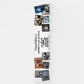 2026 Afstudeer schets 10 Foto collage Afstudeerfee Spandoek (Verticaal)
