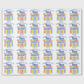 2026 Afstudeercadeau Cute Aangepaste Afgestudeerde Cadeaupapier (Vlak)