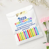 2026 Afstudeerfeest Kleuterschool Maatwerk Schoolf Bedankzakje (Gezegeld)