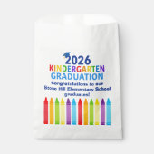 2026 Afstudeerfeest Kleuterschool Maatwerk Schoolf Bedankzakje (Voorkant)