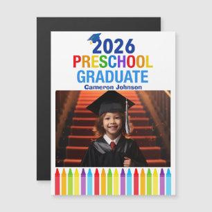 2026 Afstudeerfoto voor kleuters Gepersonaliseerde