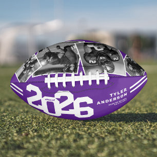 2026 Afstudeerjaar Senior 4 Foto Paars American Football