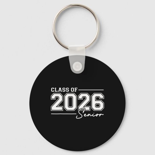 2026 Afstuderen Cl Van 2026 Afgestudeerde 2026 Sleutelhanger (Voorkant)