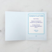 2026 Afstuderen Gefeliciteerd Fireworks Stars Kaart (Binnen)