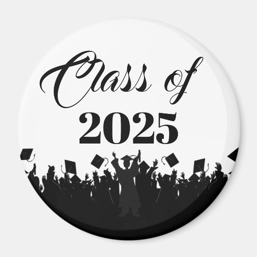 2026 Afstuderen magneet-U kiest achtergrondkleur Magneet (Voorkant)