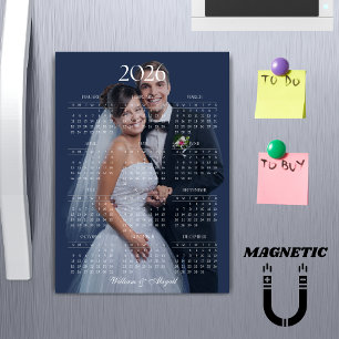 2026 Agenda Bewerkbaar Kleur Aangepaste Foto Magne