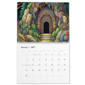 2026 Agenda Doodle Grot Kunst Agenda Kalender (Feb 2027)