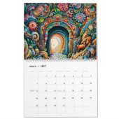 2026 Agenda Doodle Grot Kunst Agenda Kalender (Mar 2027)