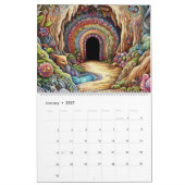 2026 Agenda Doodle Grot Kunst Agenda Kalender (Jan 2027)