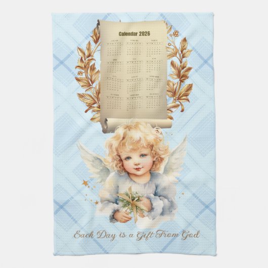 2026 Agenda Handdoek Elke Dag is een Geschenk van (Verticaal)