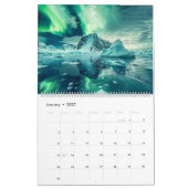 2026 Agenda met Aurora Borealis Kunst Kalender (Jan 2027)
