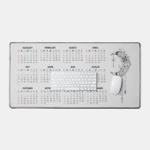 2026 Agenda Onderlegger - Hemelse Maan & Bloemen  Bureaumat (Keyboard & Muis)