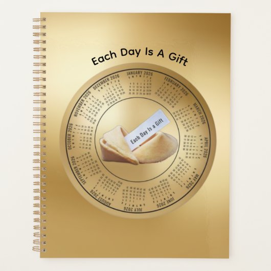 2026 Agenda Planner Elke Dag Is Een Geschenk (Voorkant)