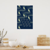 2026 Agenda Poster Aurora Borealis (Keuken)