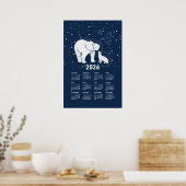 2026 Agenda Poster Ijsbeer Kus (Keuken)