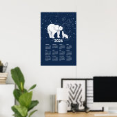 2026 Agenda Poster Ijsbeer Kus (Thuiskantoor)