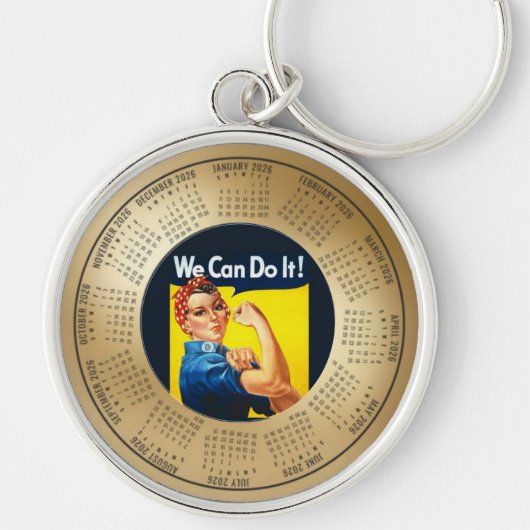 2026 Agenda Sleutelhanger We Can Do It (Voorkant)