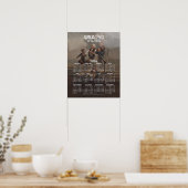 2026 Agenda - Spirit of 76 - Amerika's 250ste verj Poster (Keuken)
