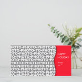 2026 Agenda Voeg 1 Foto Rode Kaart toe (Staand voorkant)