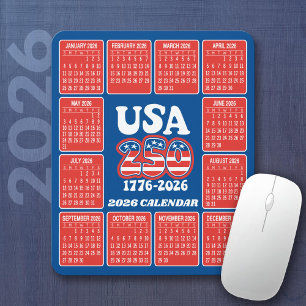 2026 Agenda - VS 250 Rood Wit Blauw Muismat