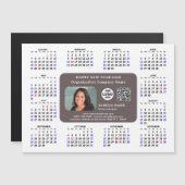 2026 Agenda Zakelijk Logo QR Modern Magnetisch (Voorkant / Achterkant)