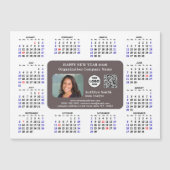 2026 Agenda Zakelijk Logo QR Modern Magnetisch (Voorkant)