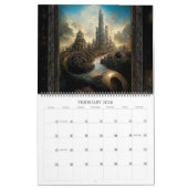 2026 Alien Architecture Surreal Art Kalender (Feb 2026)