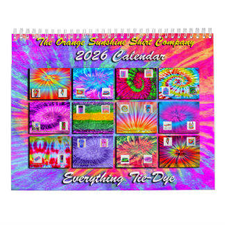2026 Alles Tie-Dye Kalender