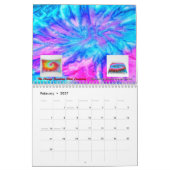2026 Alles Tie-Dye Kalender (Feb 2027)