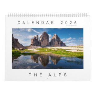 2026 Alpen natuur & landschap foto Kalender