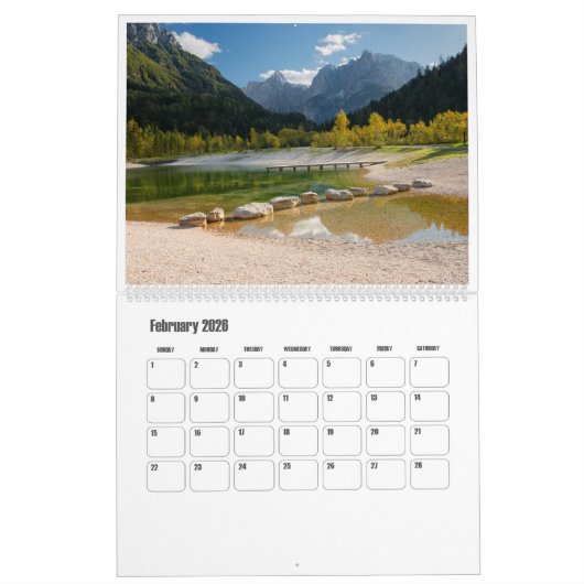 2026 Alpen natuur & landschapsfoto Kalender (Feb 2026)