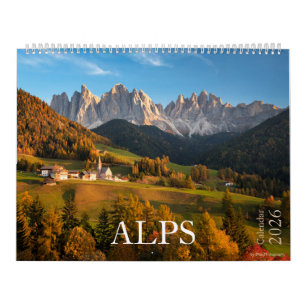 2026 Alpen natuur & landschapsfoto Kalender