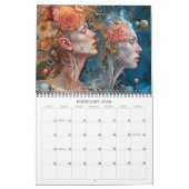 2026 Anatomie 3 surrealistische kunstkalender Kalender (Feb 2026)