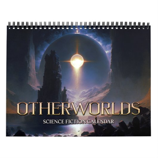 2026 Andere werelden Science Fiction Art Kalender (Hoes)
