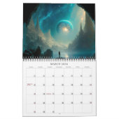 2026 Andere werelden Science Fiction Art Kalender (Mar 2026)