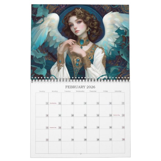 2026 Angels 2 Kalender (Feb 2026)