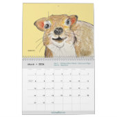 2026 Animal Art Calendar by Molly Magdalain Kalender (Mar 2026)