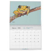 2026 Animal Art Calendar by Molly Magdalain Kalender (Feb 2026)