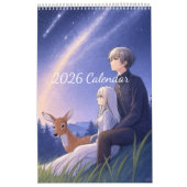 2026 Anime Calendar (Images created by Grok) Kalender (Hoes)
