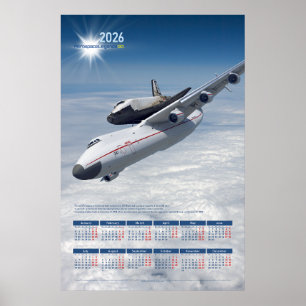 2026 Antonov An-225 "Mriya" Herdenkingskalender Poster