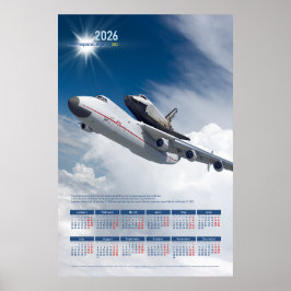 2026 Antonov An-225 Mriya technische kalender Poster