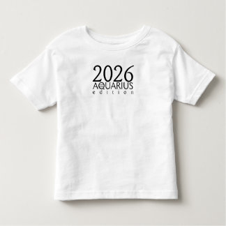 2026 Aquarius edition with symbol Kinder Shirts